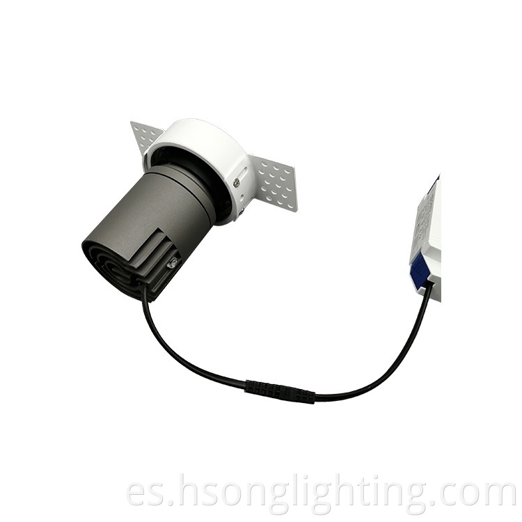 Anti Glare Led empotrados LED empotrados Downlight Downlight CRI90 12W Watt completo para iluminación interior